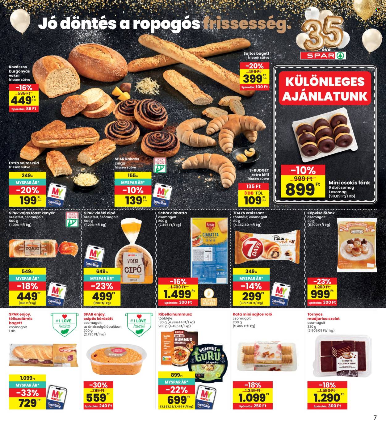 INTERSPAR akciós újságok - 2026.10.22 - 2026.10.28. Oldal 7