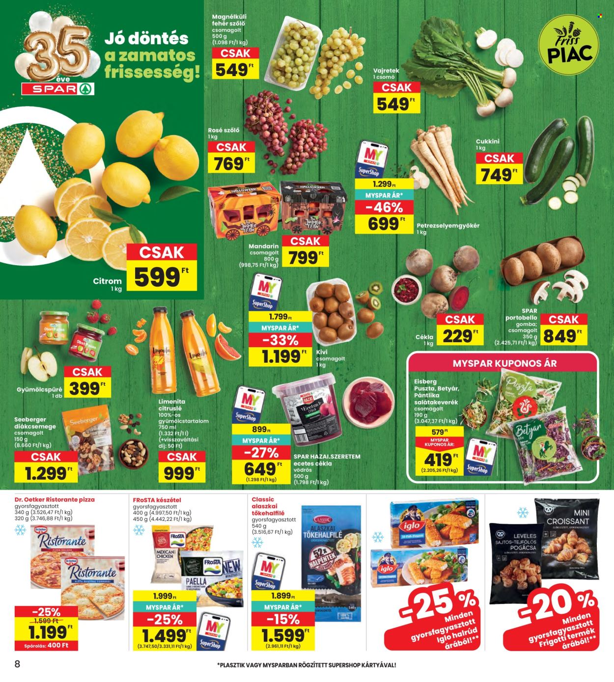 INTERSPAR akciós újságok - 2026.10.22 - 2026.10.28. Oldal 8