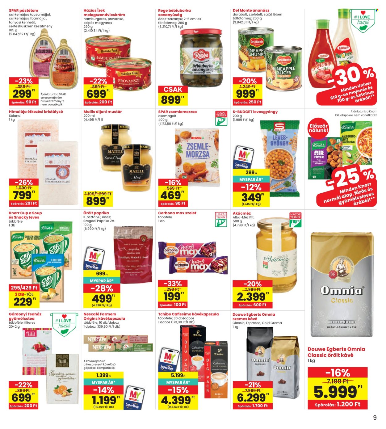 INTERSPAR akciós újságok - 2026.10.22 - 2026.10.28. Oldal 9