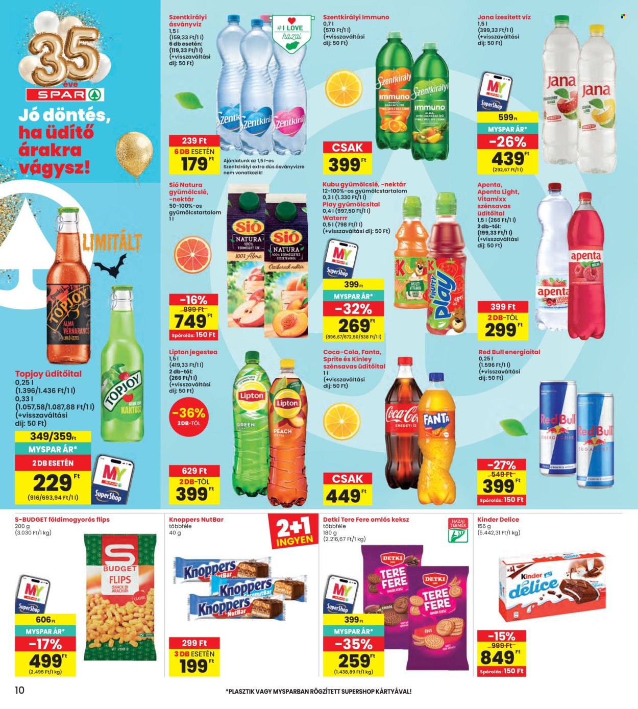 INTERSPAR akciós újságok - 2026.10.22 - 2026.10.28. Oldal 10