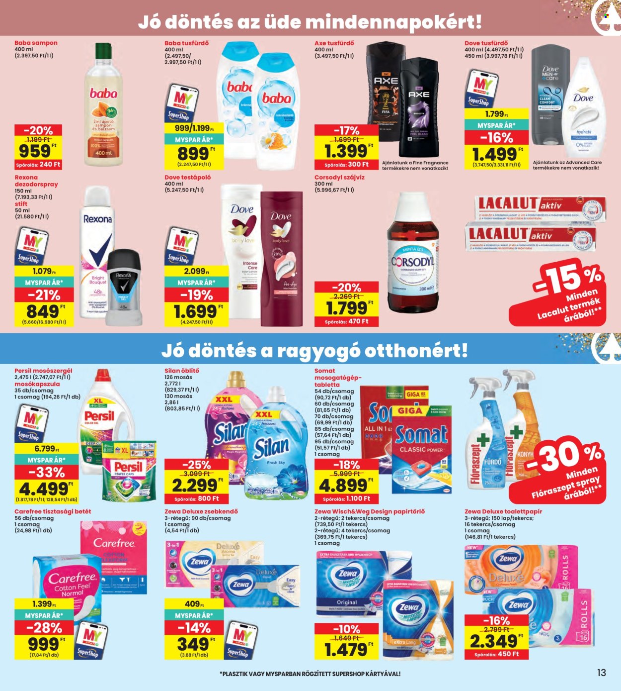 INTERSPAR akciós újságok - 2026.10.22 - 2026.10.28. Oldal 13