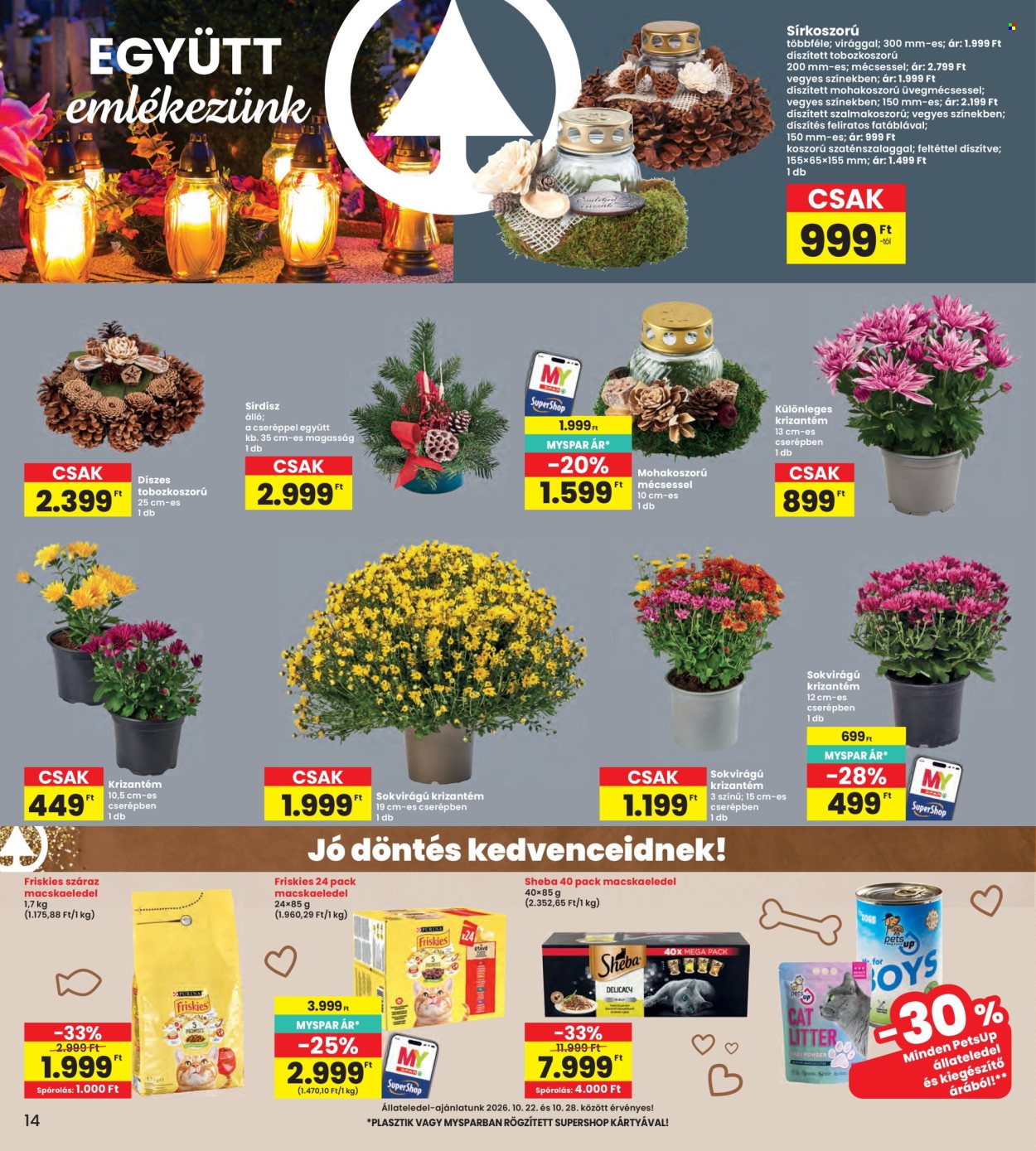 INTERSPAR akciós újságok - 2026.10.22 - 2026.10.28. Oldal 14