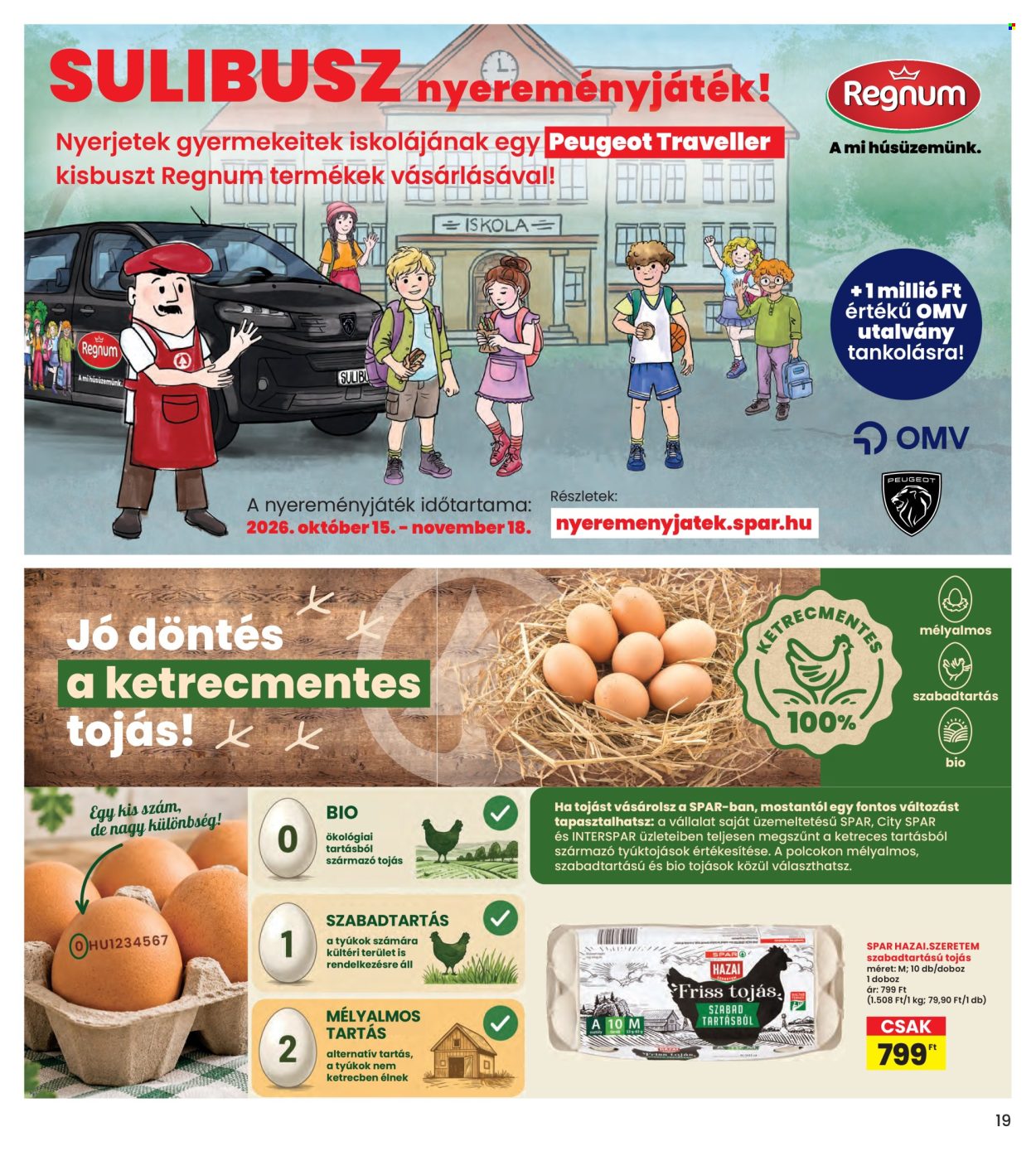 INTERSPAR akciós újságok - 2026.10.22 - 2026.10.28. Oldal 19
