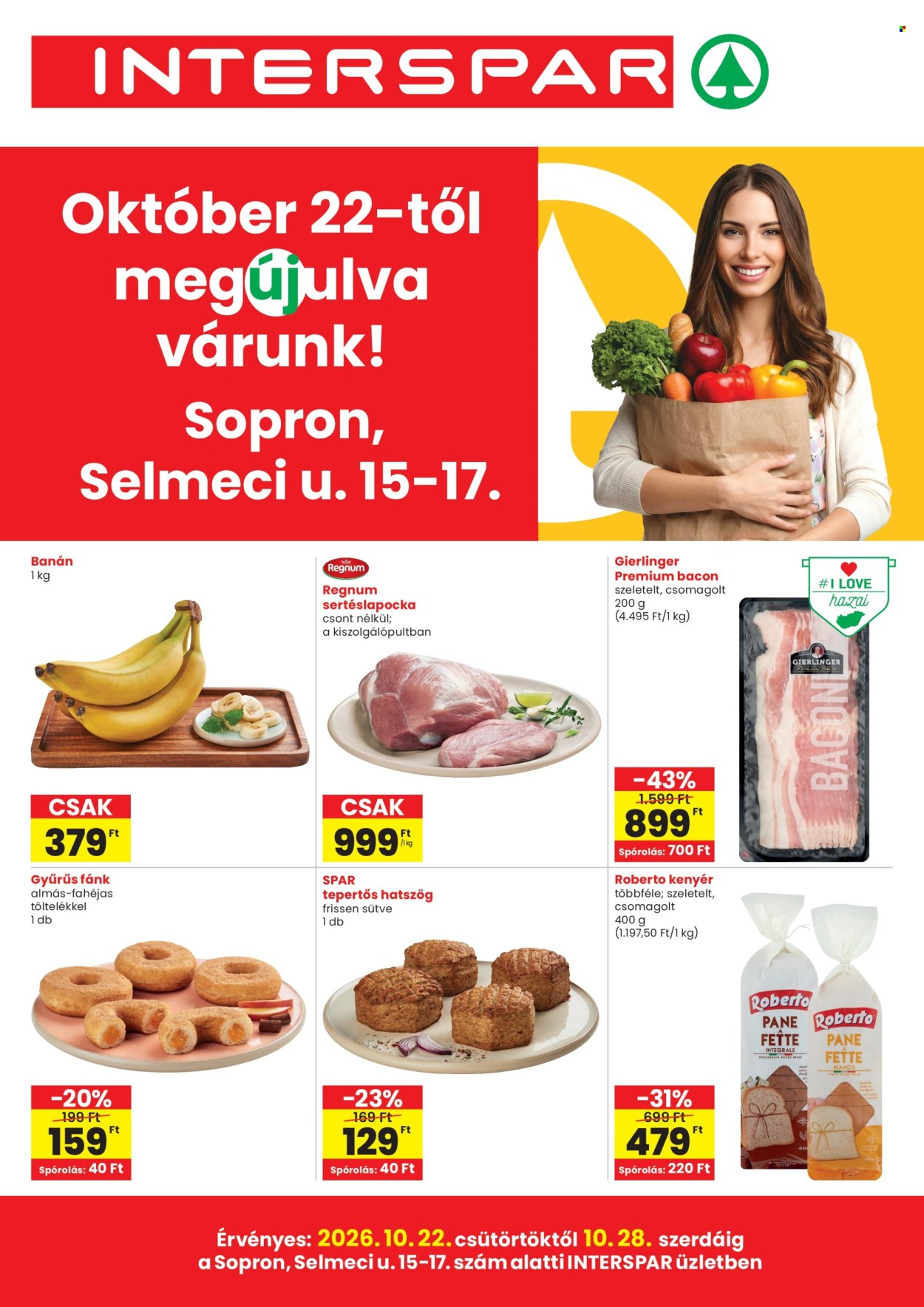 INTERSPAR akciós újságok - 2026.10.22 - 2026.10.28. Oldal 1