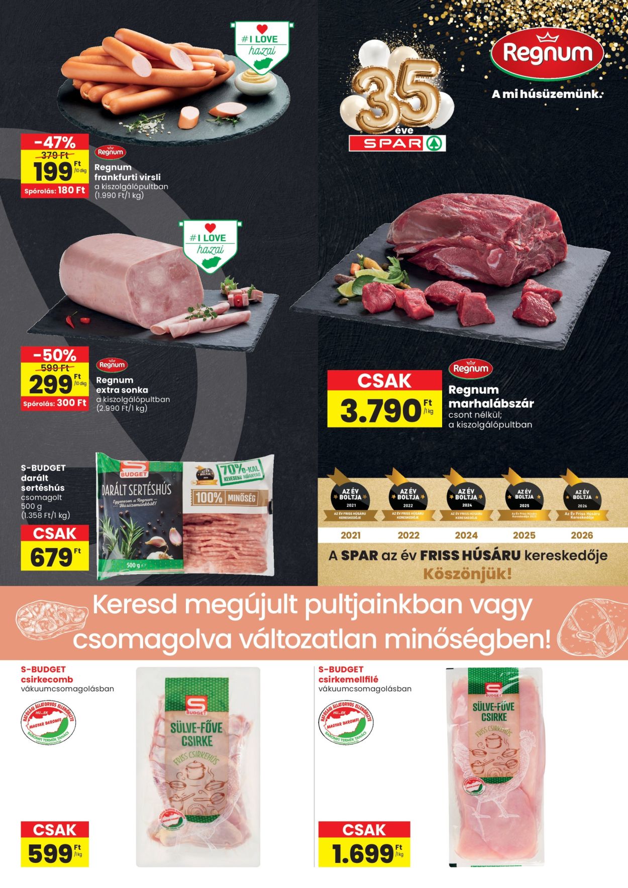 INTERSPAR akciós újságok - 2026.10.22 - 2026.10.28. Oldal 3