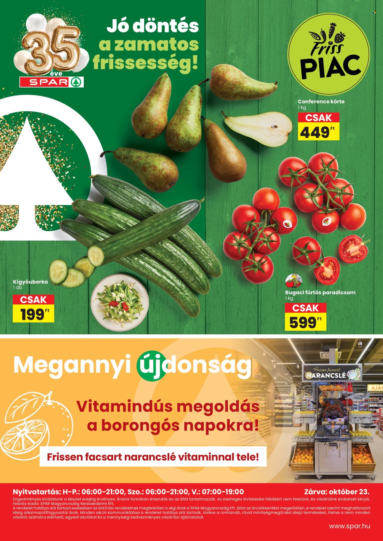 INTERSPAR akciós újságok - 2026.10.22 - 2026.10.28. Oldal 4