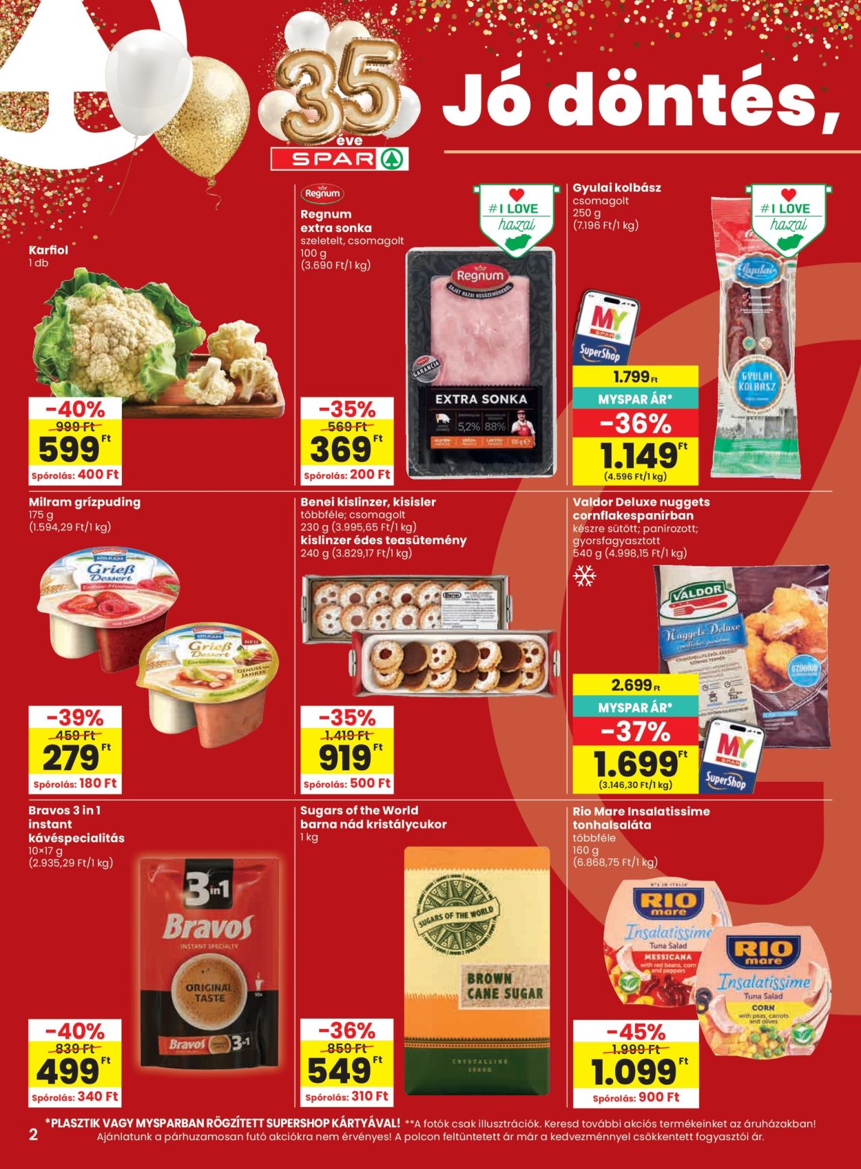 SPAR akciós újságok - 2026.10.22 - 2026.10.28. Oldal 2