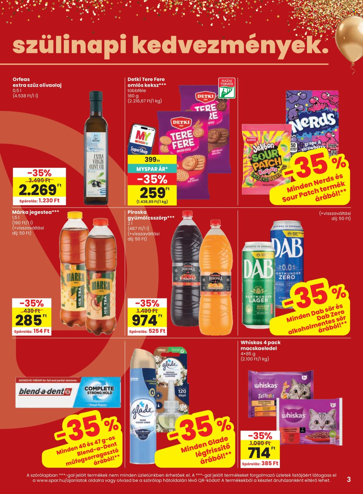 SPAR akciós újságok - 2026.10.22 - 2026.10.28. Oldal 3