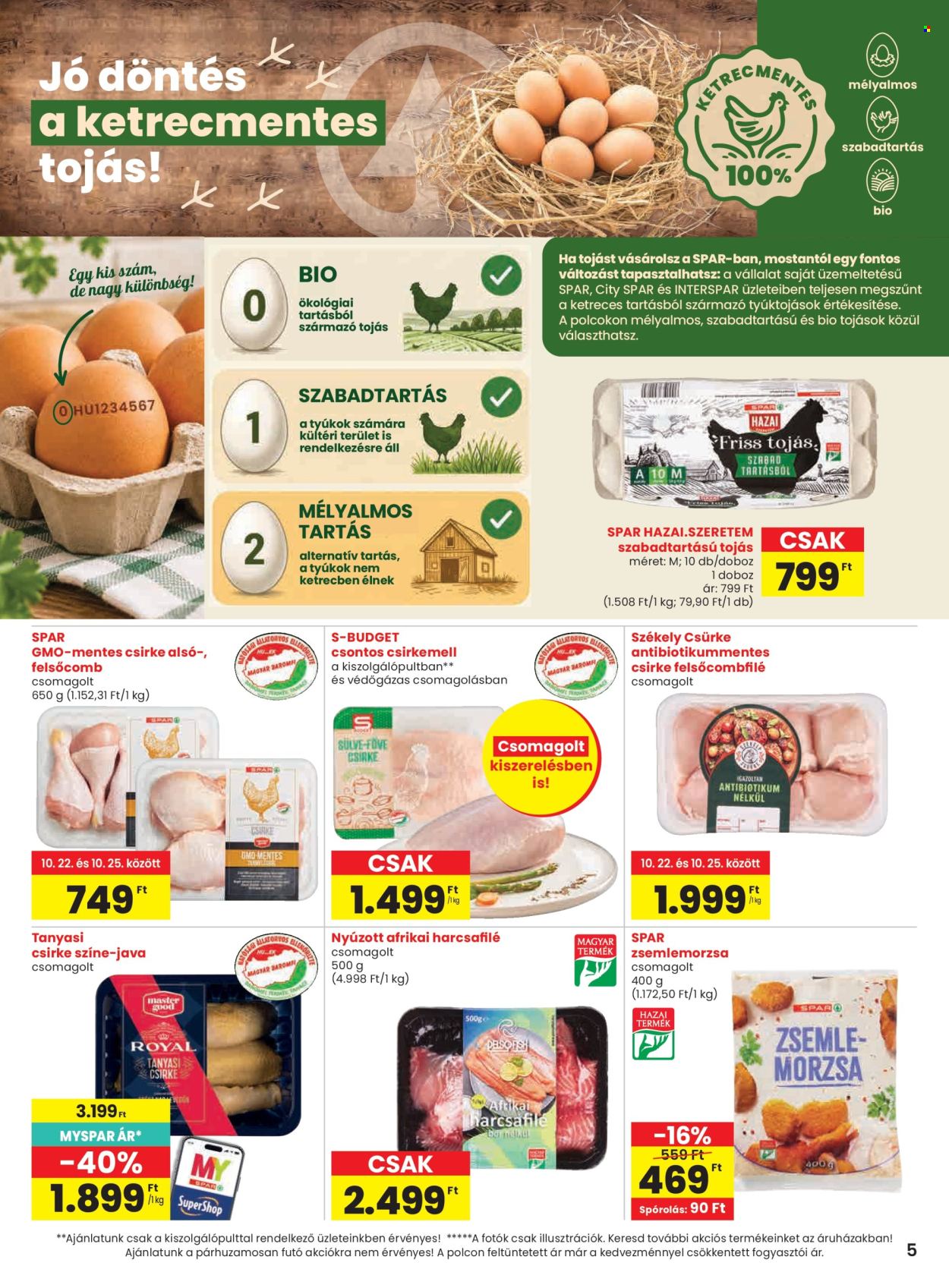 SPAR akciós újságok - 2026.10.22 - 2026.10.28. Oldal 5