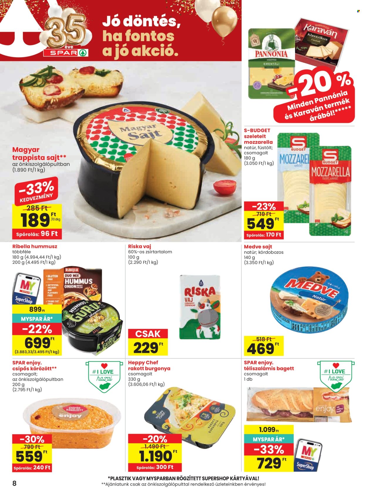 SPAR akciós újságok - 2026.10.22 - 2026.10.28. Oldal 8