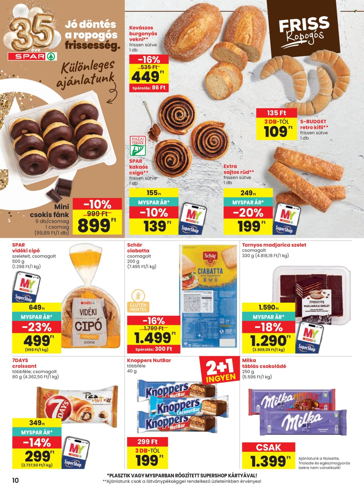 SPAR akciós újságok - 2026.10.22 - 2026.10.28. Oldal 10