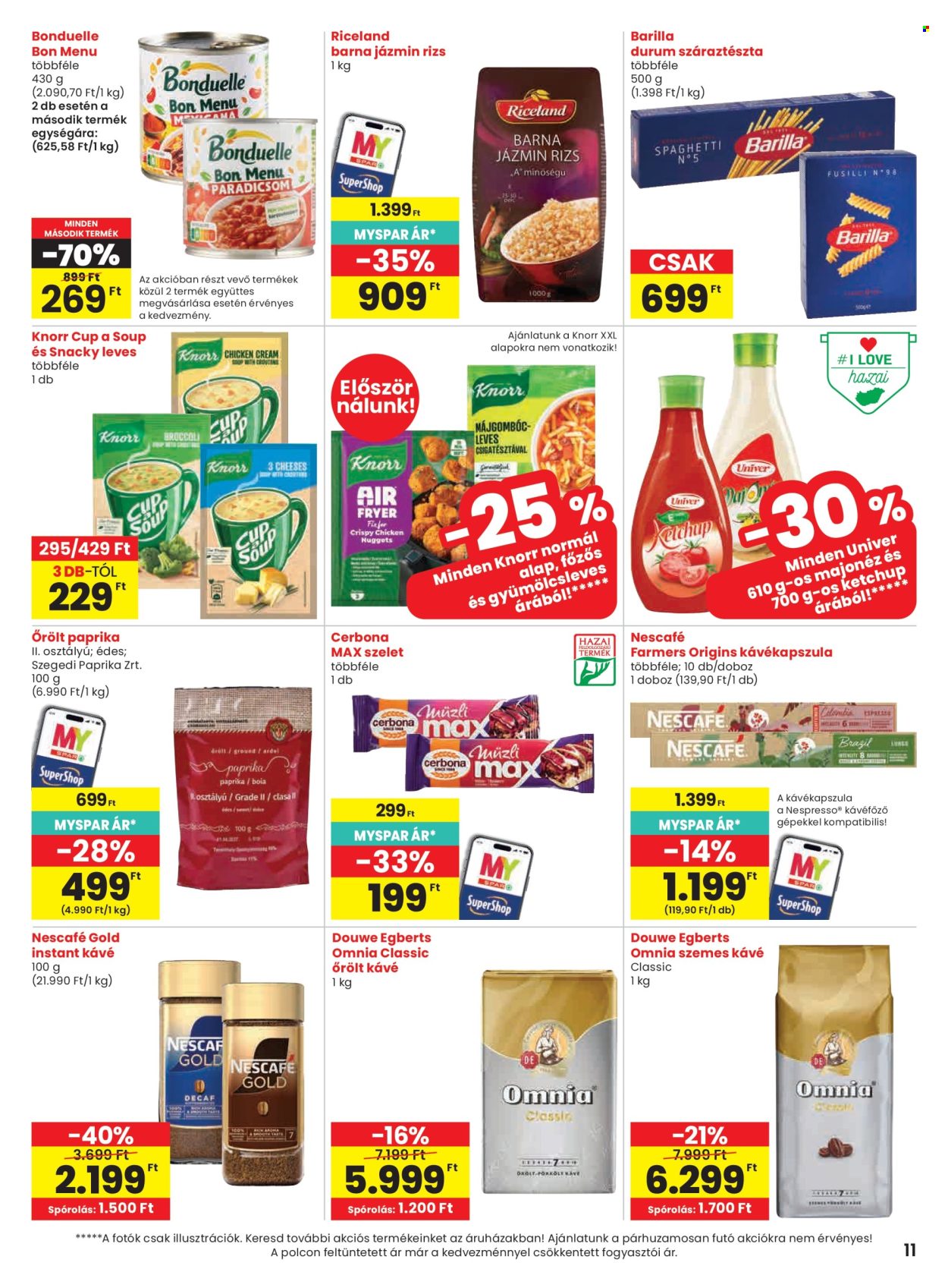 SPAR akciós újságok - 2026.10.22 - 2026.10.28. Oldal 11