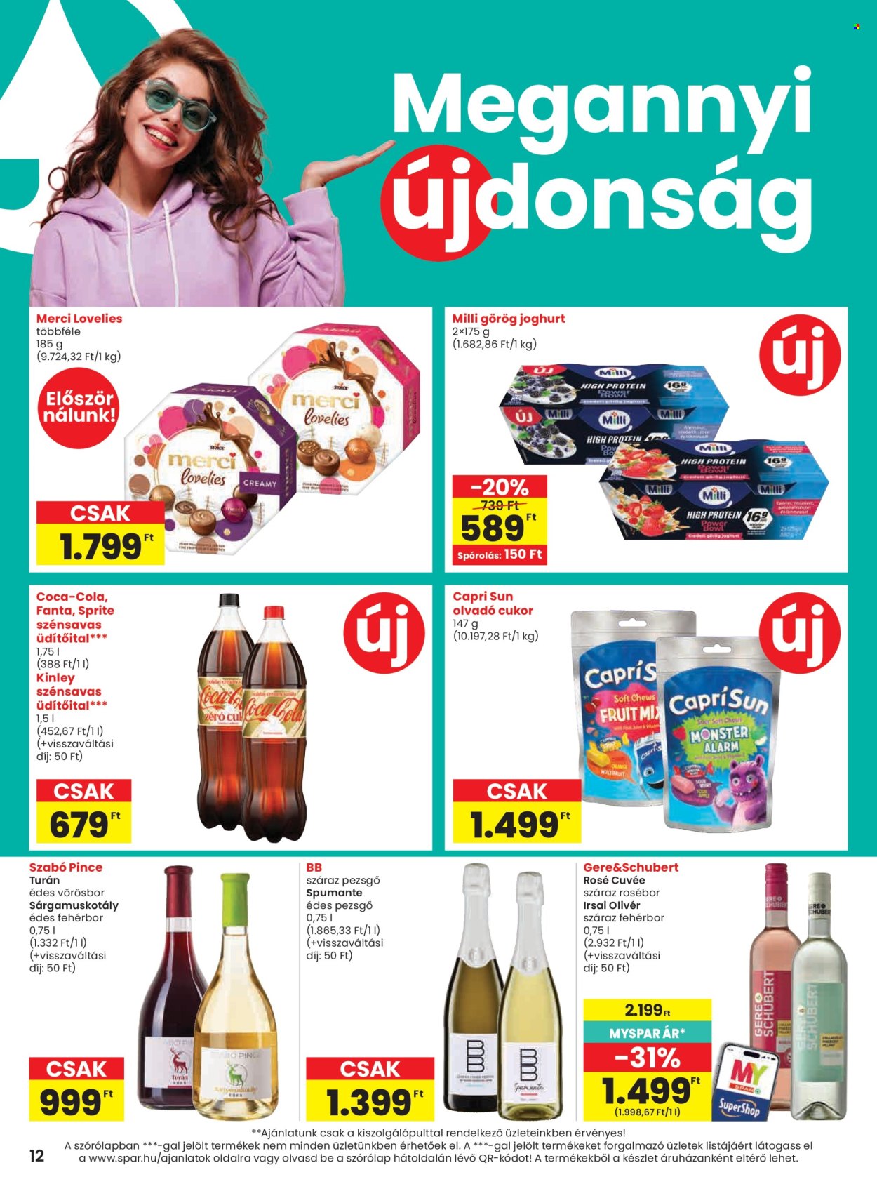 SPAR akciós újságok - 2026.10.22 - 2026.10.28. Oldal 12