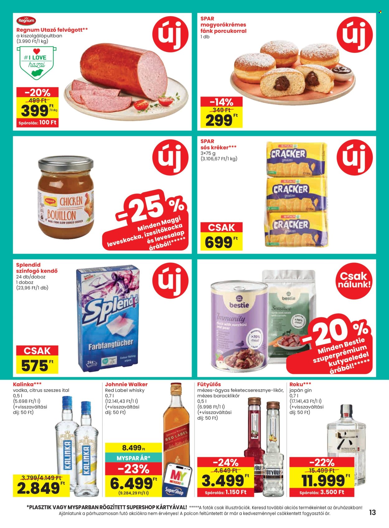 SPAR akciós újságok - 2026.10.22 - 2026.10.28. Oldal 13