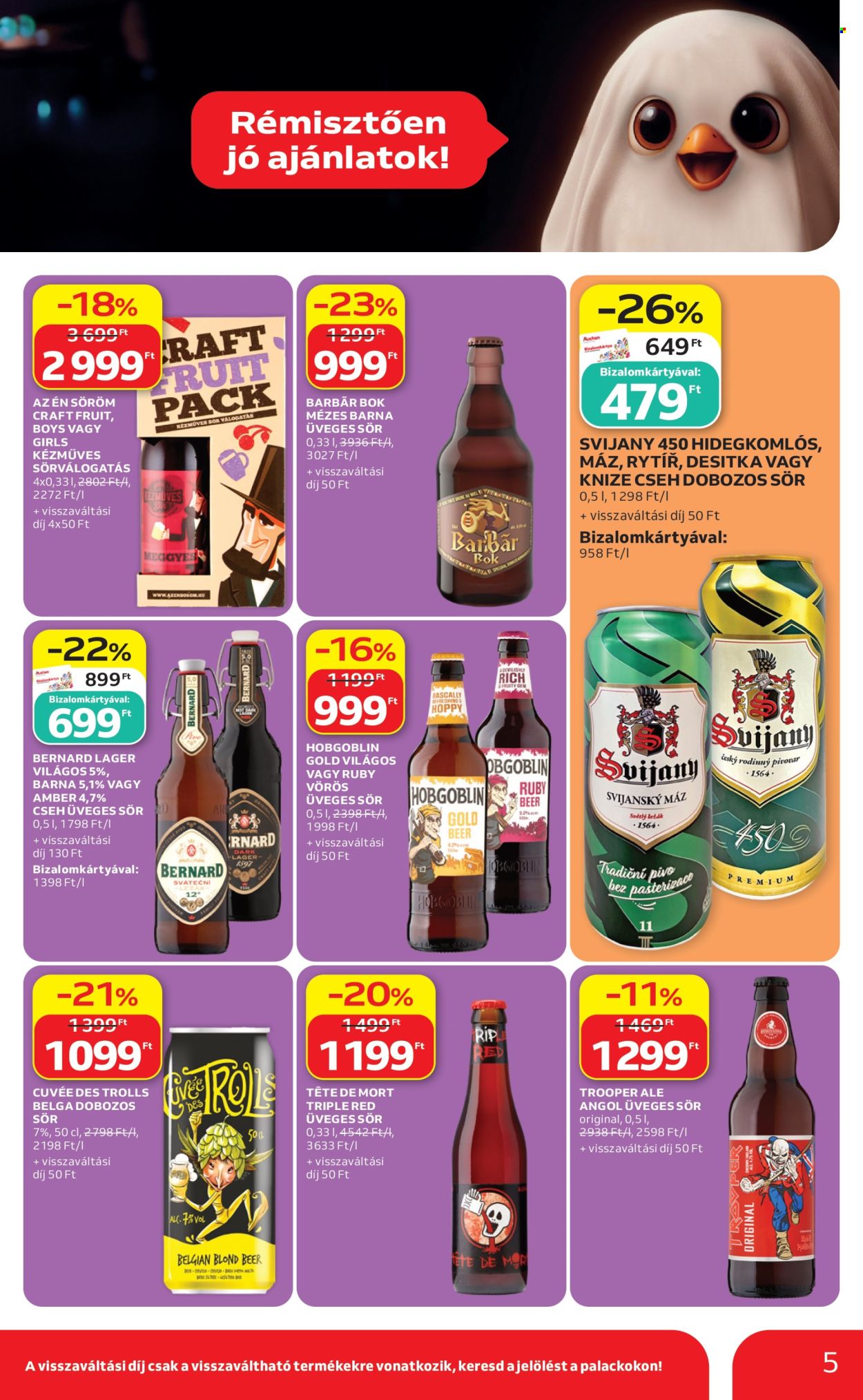 Auchan akciós újságok - 2026.10.22 - 2026.10.28. Oldal 5