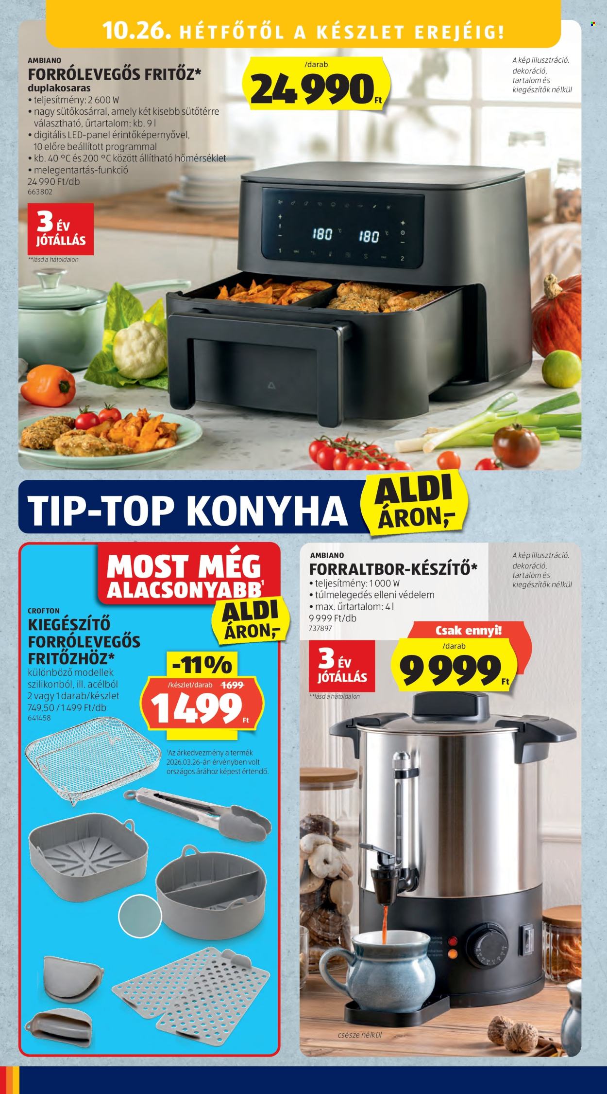 Aldi akciós újságok - 2026.10.22 - 2026.10.28. Oldal 44