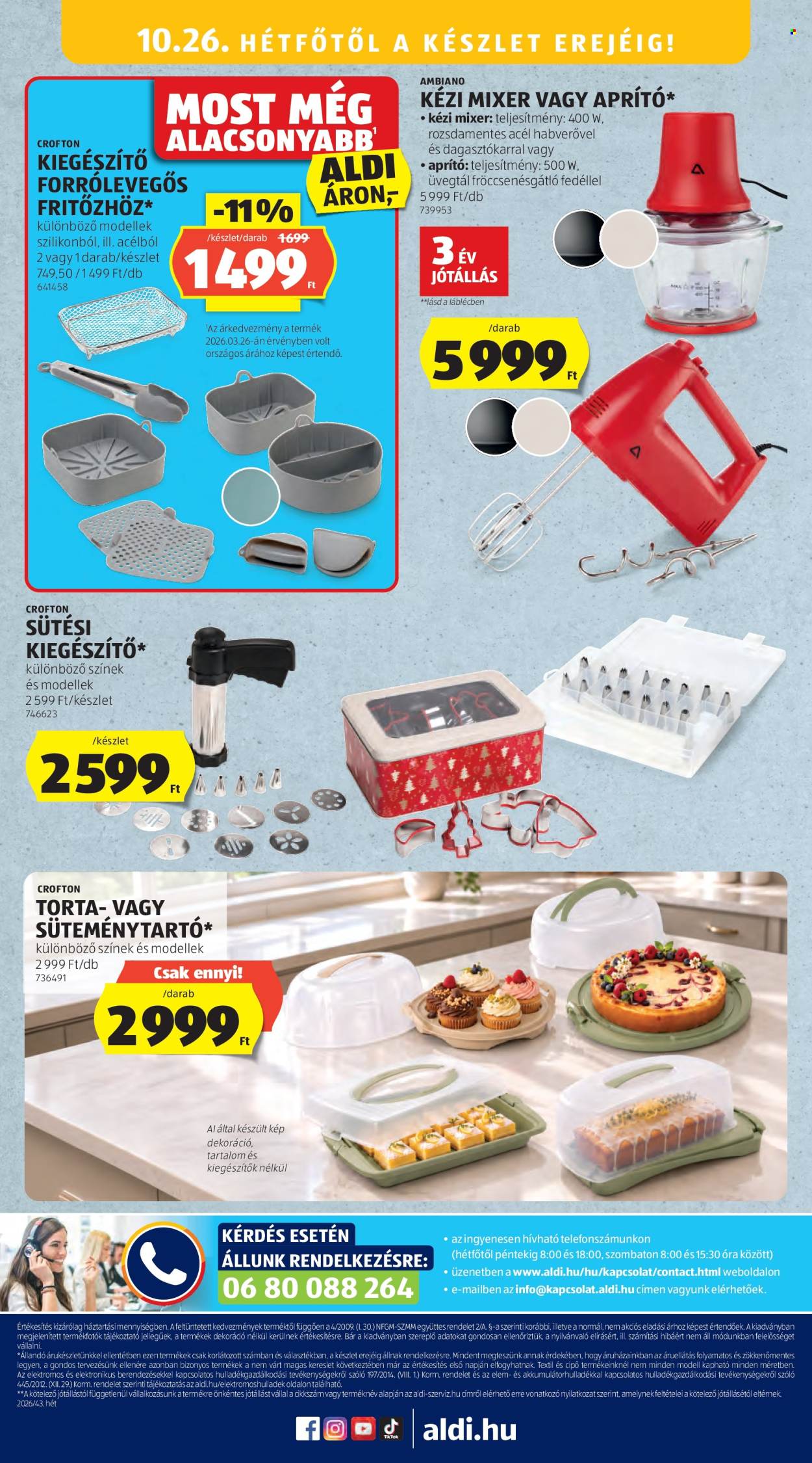 Aldi akciós újságok - 2026.10.22 - 2026.10.28. Oldal 10