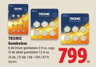 TRONIC Gombelem