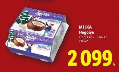 MILKA Hógolyó