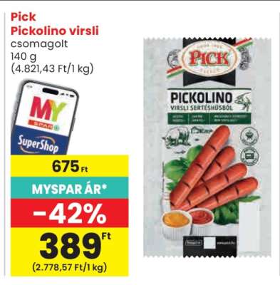 PICK Pickolino virsli