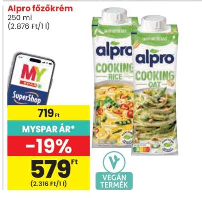 ALPRO Főzőkrém*