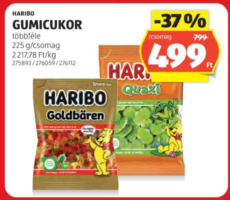 HARIBO gumicukor