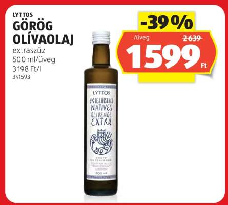 LYTTOS GÖRÖG OLÍVAOLAJ