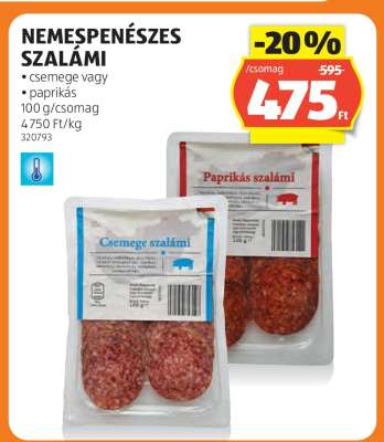 Nemespenészes Szalámi