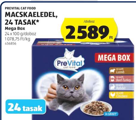 PreVital Cat Food Mega Box
