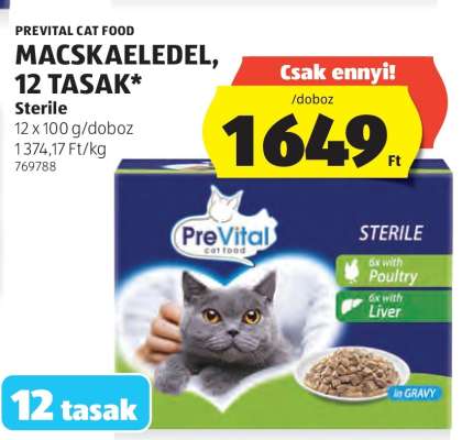 PreVital Cat Food