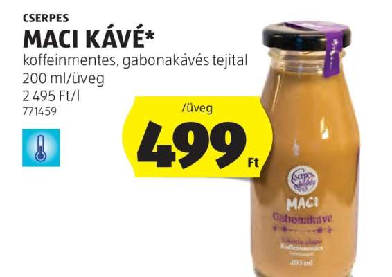 Cserpes Maci Kávé