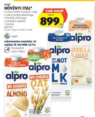 Alpro növényi ital