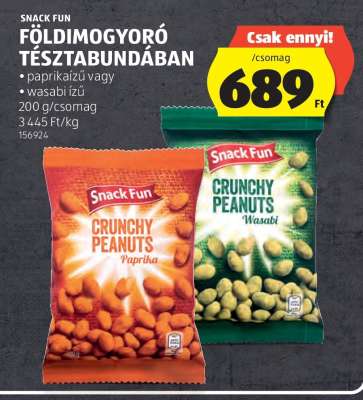 Snack Fun Crunchy Peanuts