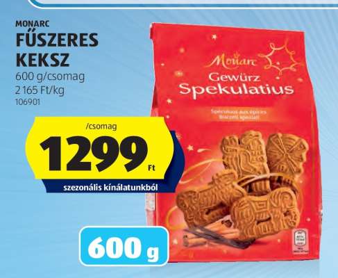 Monarc Fűszeres Keksz