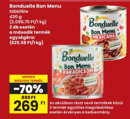 Bonduelle Bon menu