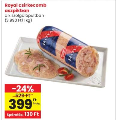 Royal csirkecomb aszpikban