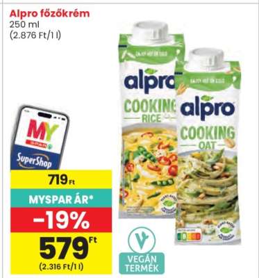 ALPRO Főzőkrém*
