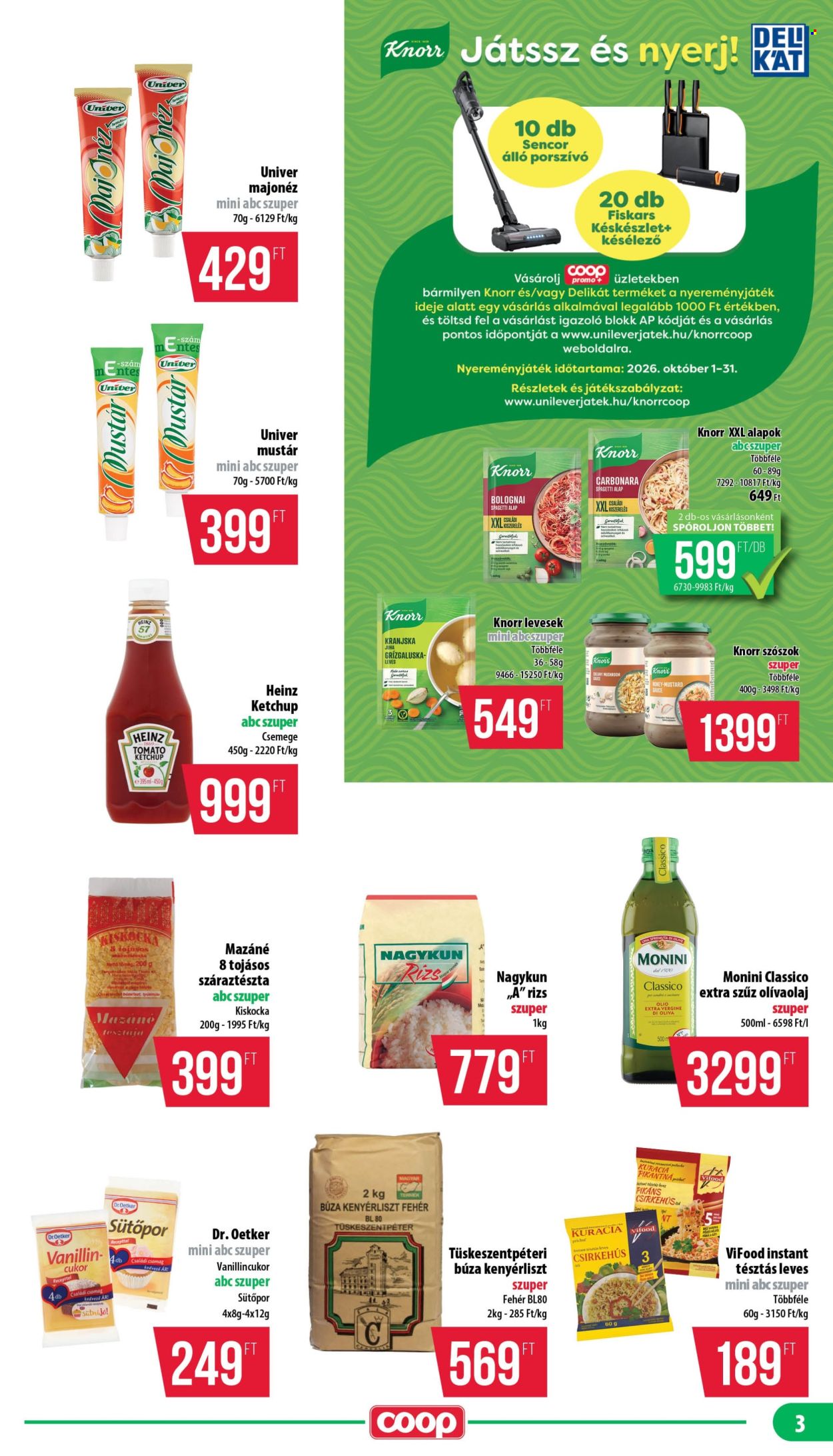 Coop akciós újságok - 2026.10.22 - 2026.10.28. Oldal 3