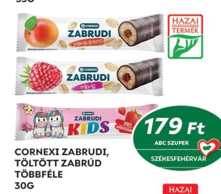 Cornexi Zabrudi, töltött zabrúd többféle 30g