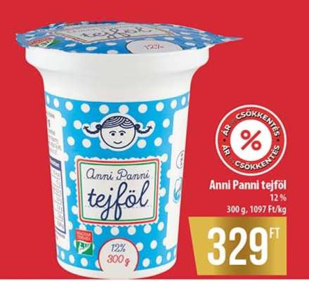Anni Panni tejföl