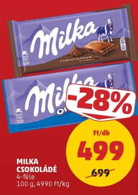 MILKA Csokoládé*