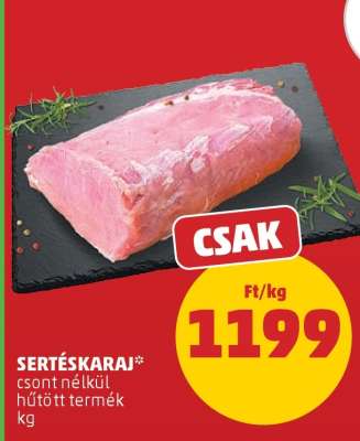 Sertéskaraj