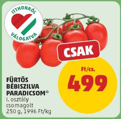 Fürtös Bébiszilva Paradicsom