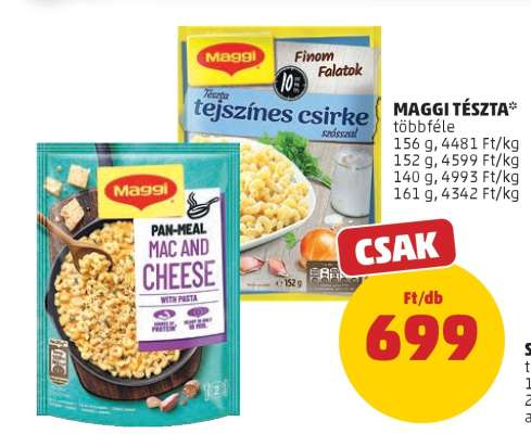 MAGGI TÉSZTA