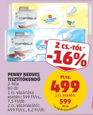 PENNY NEDVES TISZTÍTÓKENDŐ