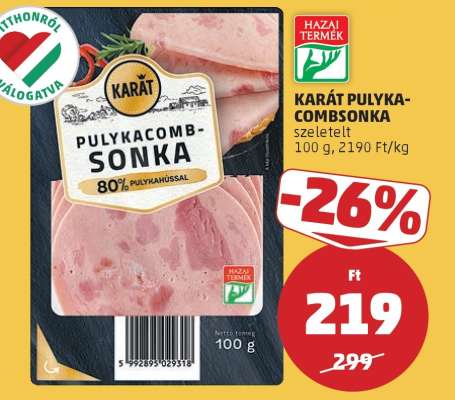 KARÁT PULYKA-COMBSONKA