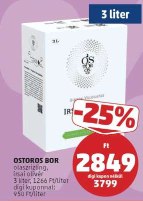 OSTOROS BOR