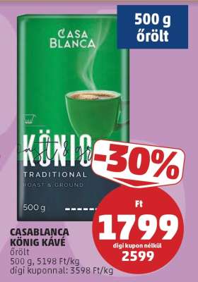 CASABLANCA KÖNIG KÁVÉ