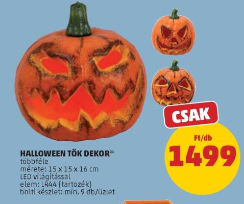 HALLOWEEN TÖK DEKOR
