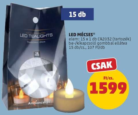 LED-mécses